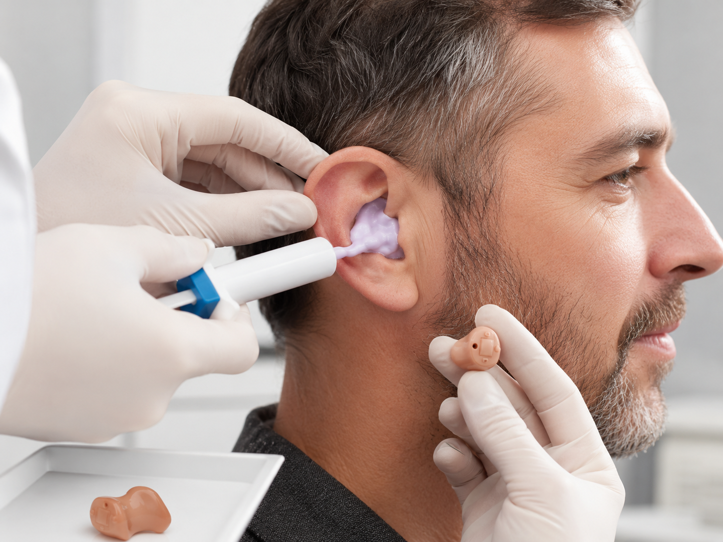 Appareil auditif intra-auriculaire sur mesure